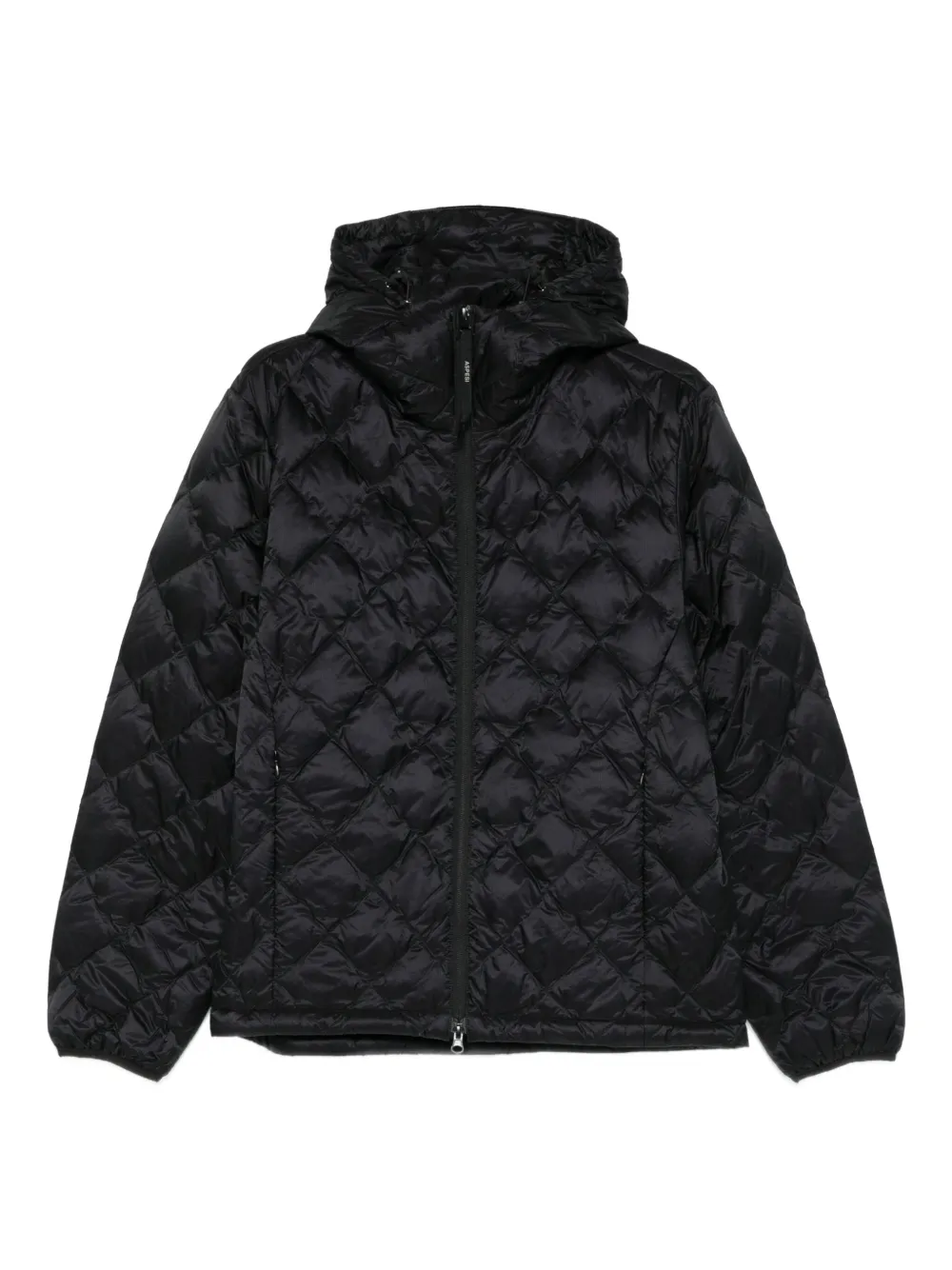 ASPESI veste matelassée à capuche | noir | Image 1