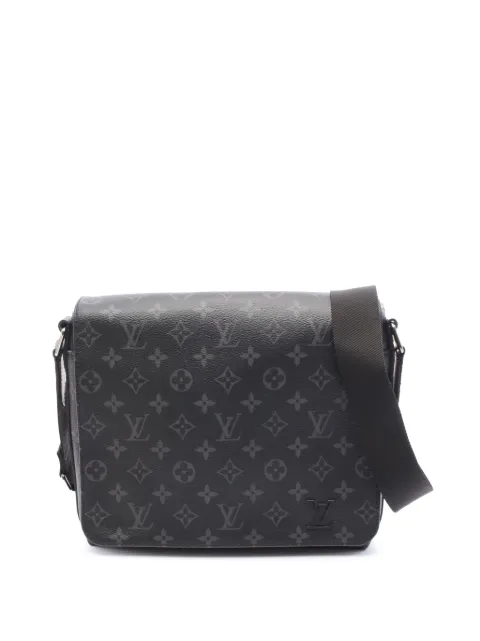 Louis Vuitton Pre-Owned شنطة كروس 'إكليبس ديستريكت PM' بمونوغرام 2021-2025