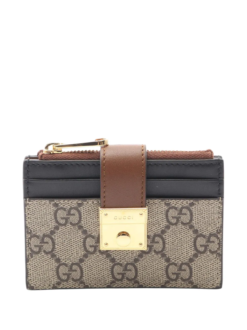 Gucci Pre-Owned 2000-2015 GGスプリーム パース コインケース - ブラウン