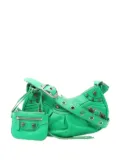Balenciaga Pre-Owned 2005-2025 Mini Lambskin Motocross Le Cagole crossbody bag - Green