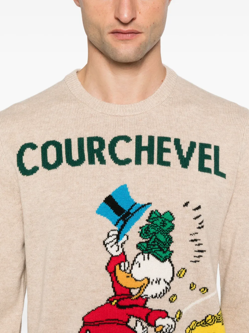 MC2 Saint Barth Heron trui Beige