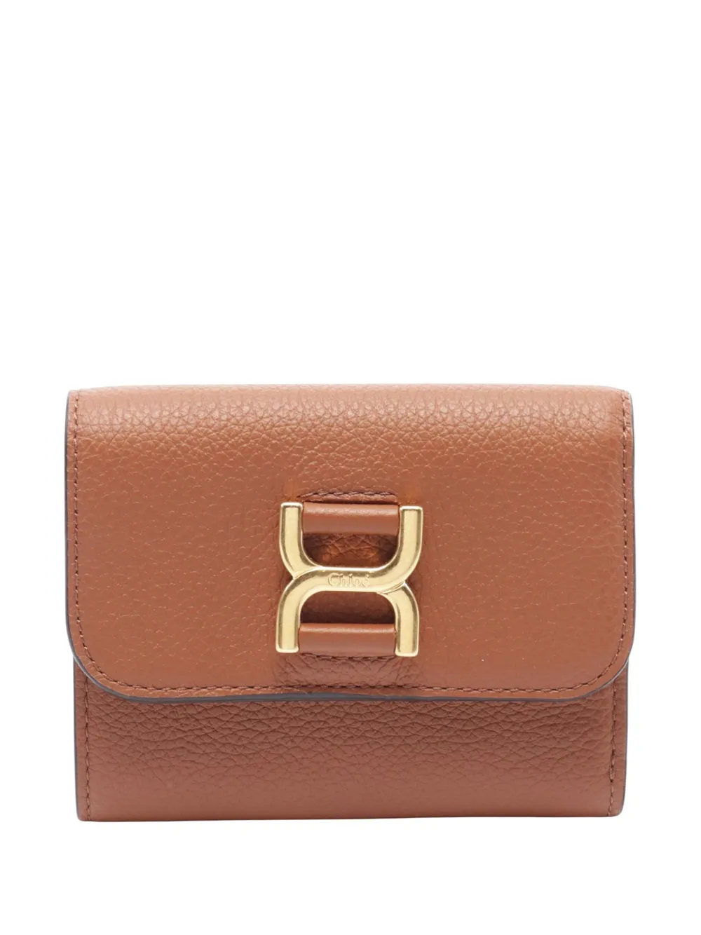 Chloé Pre-Owned 2010-2025 Marcie Tri-fold Wallet small wallets | Brown | Image 1