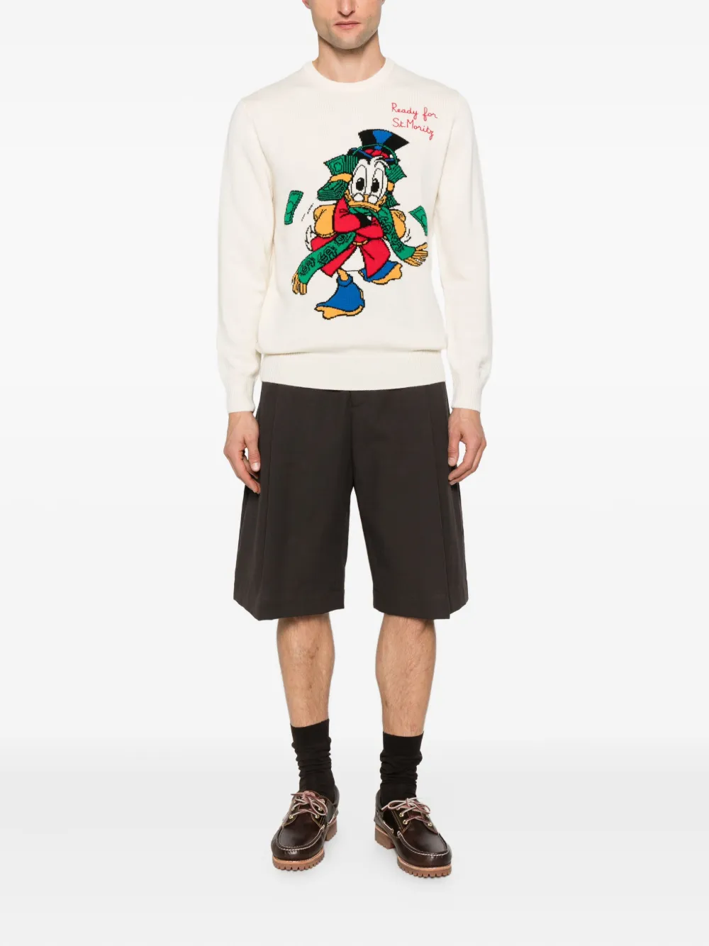 MC2 Saint Barth x Disney Heron trui - Wit