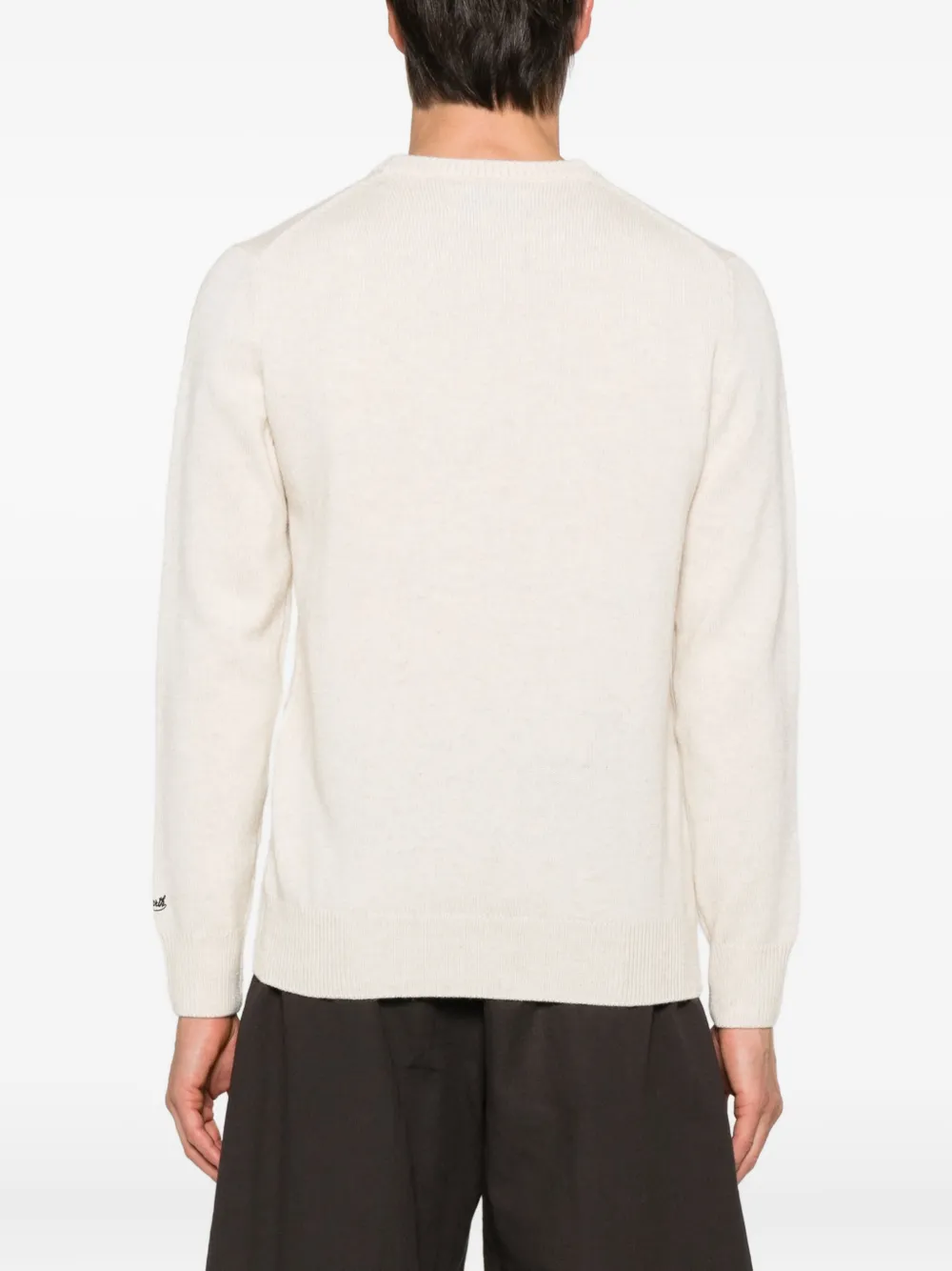 Mc2 Saint Barth Cashmere-blend Jumper In Neutral
