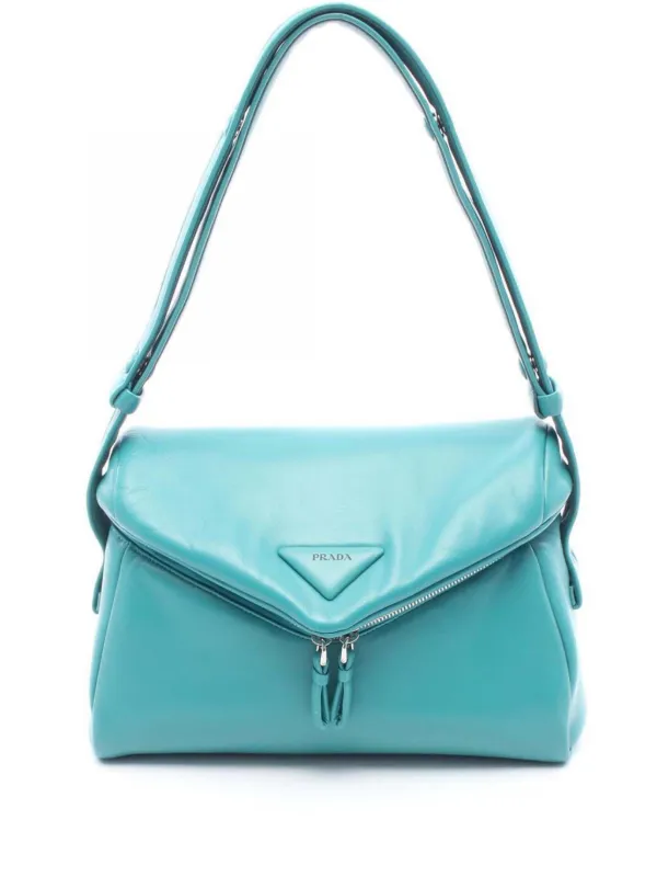Prada Pre-Owned 2013-2025 Leather Padded Signaux Shoulder Bag