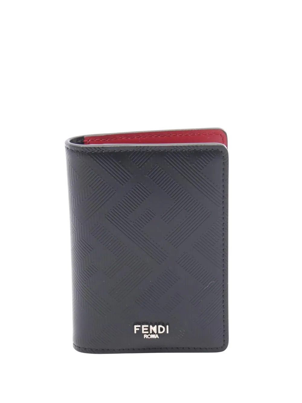 Fendi Pre-Owned 2012-2025 Leather Shadow Case card holder | Black | Image 1