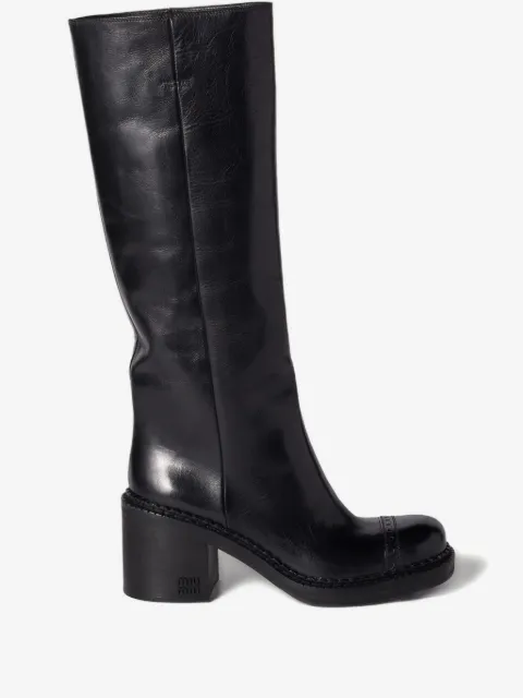 Miu Miu leather boots