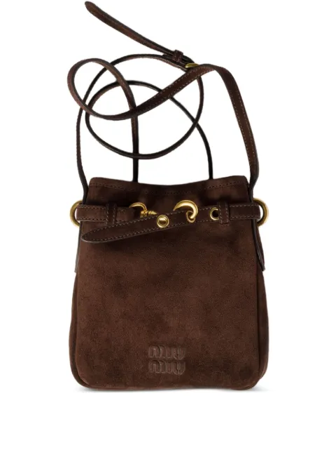Miu Miu leather pouch bag