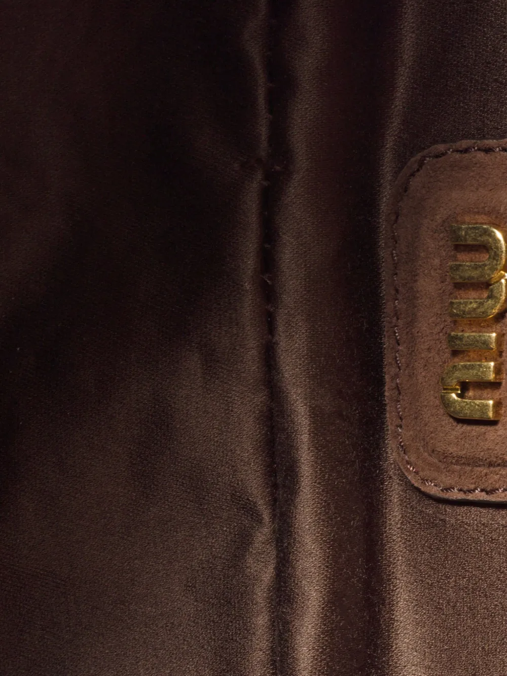 Miu Arcadie shopper Bruin