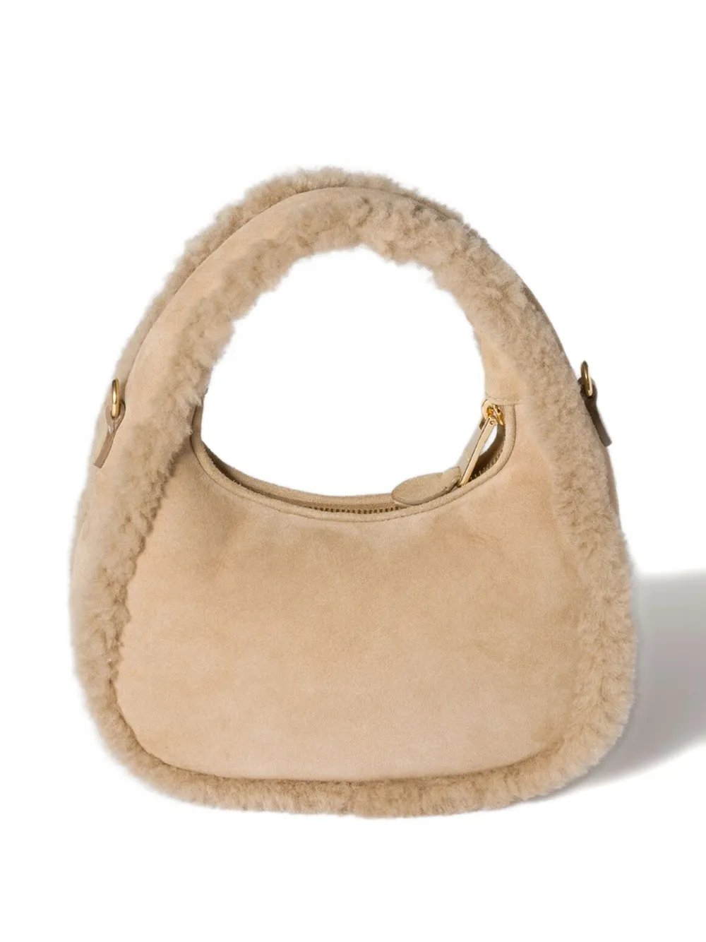 Miu Miu Wander Shoulder Bag In Brown