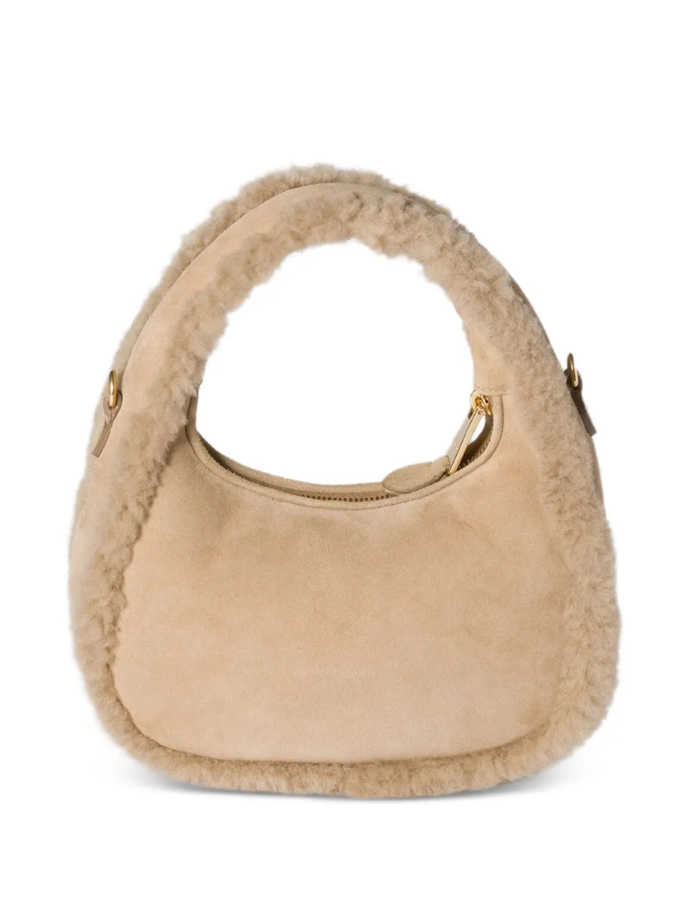 Miu Wander schoudertas Beige