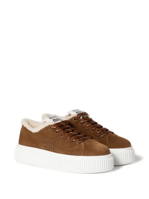 Miu Miu suede sneakers 