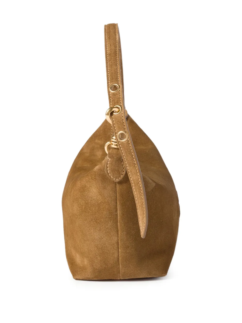 Miu Suède schoudertas Bruin