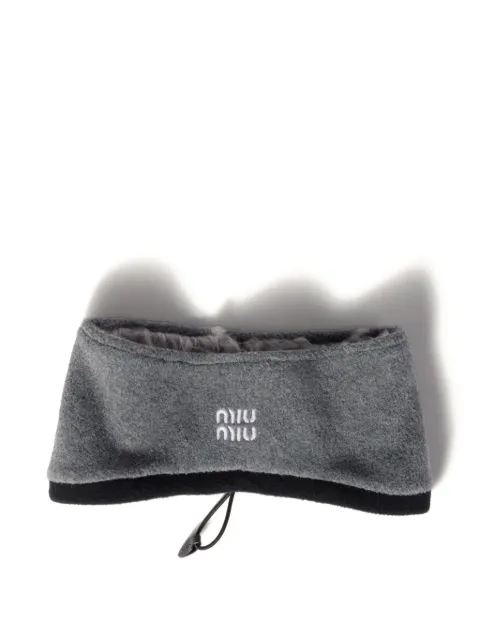 Miu Miu fleece headband