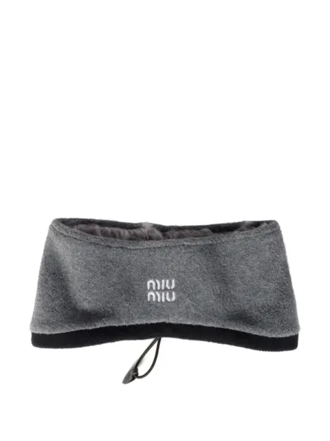 Miu Miu fleece headband