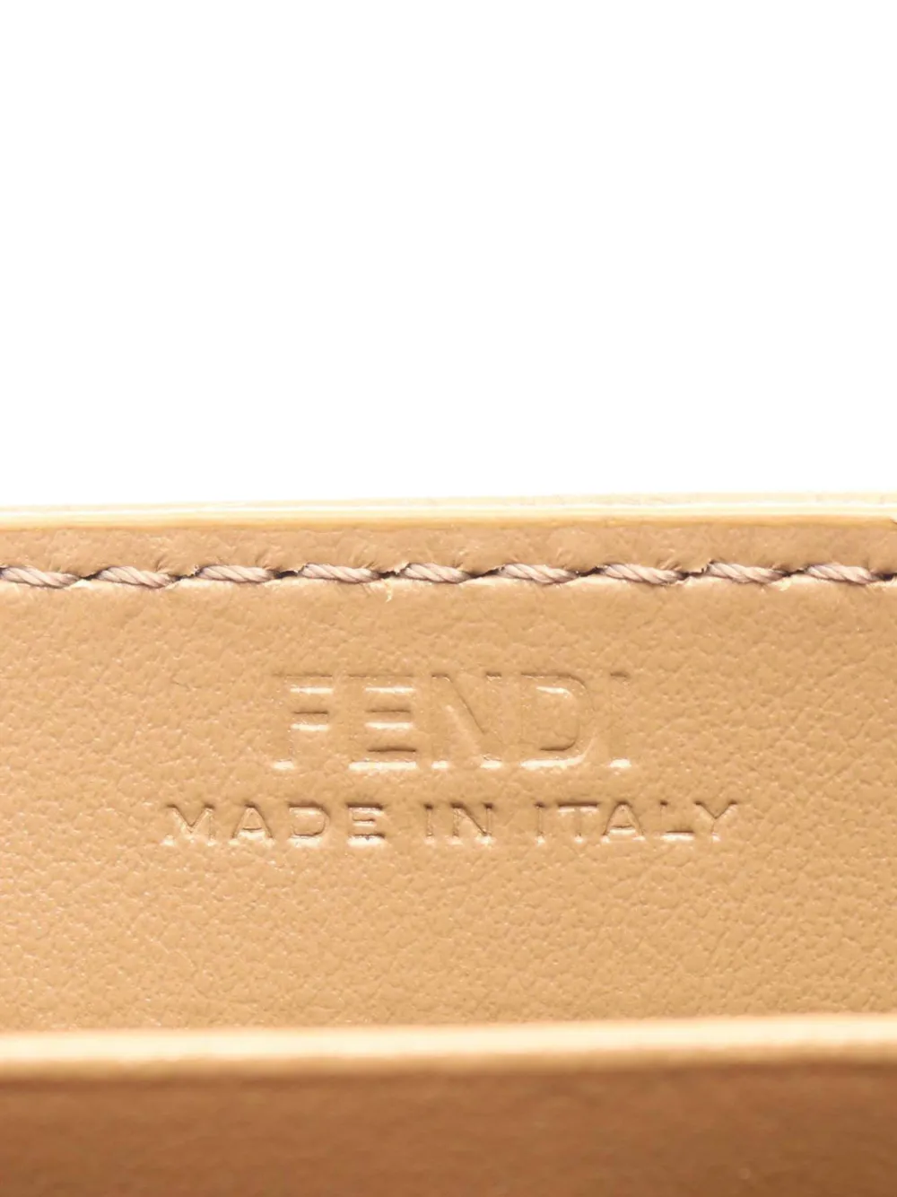Fendi Pre-Owned 2018-2025 Zucca Canvas Continental Wallet on Chain crossbody bag | Pre-Owned | Image 2
