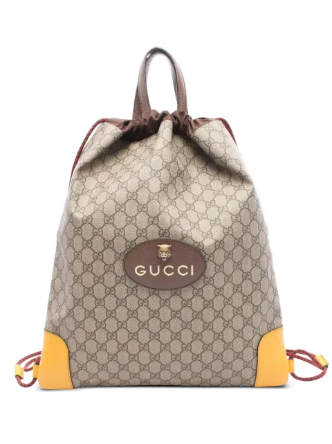 Gucci Pre-Owned mochila GG Supreme Animalier 2000-2015