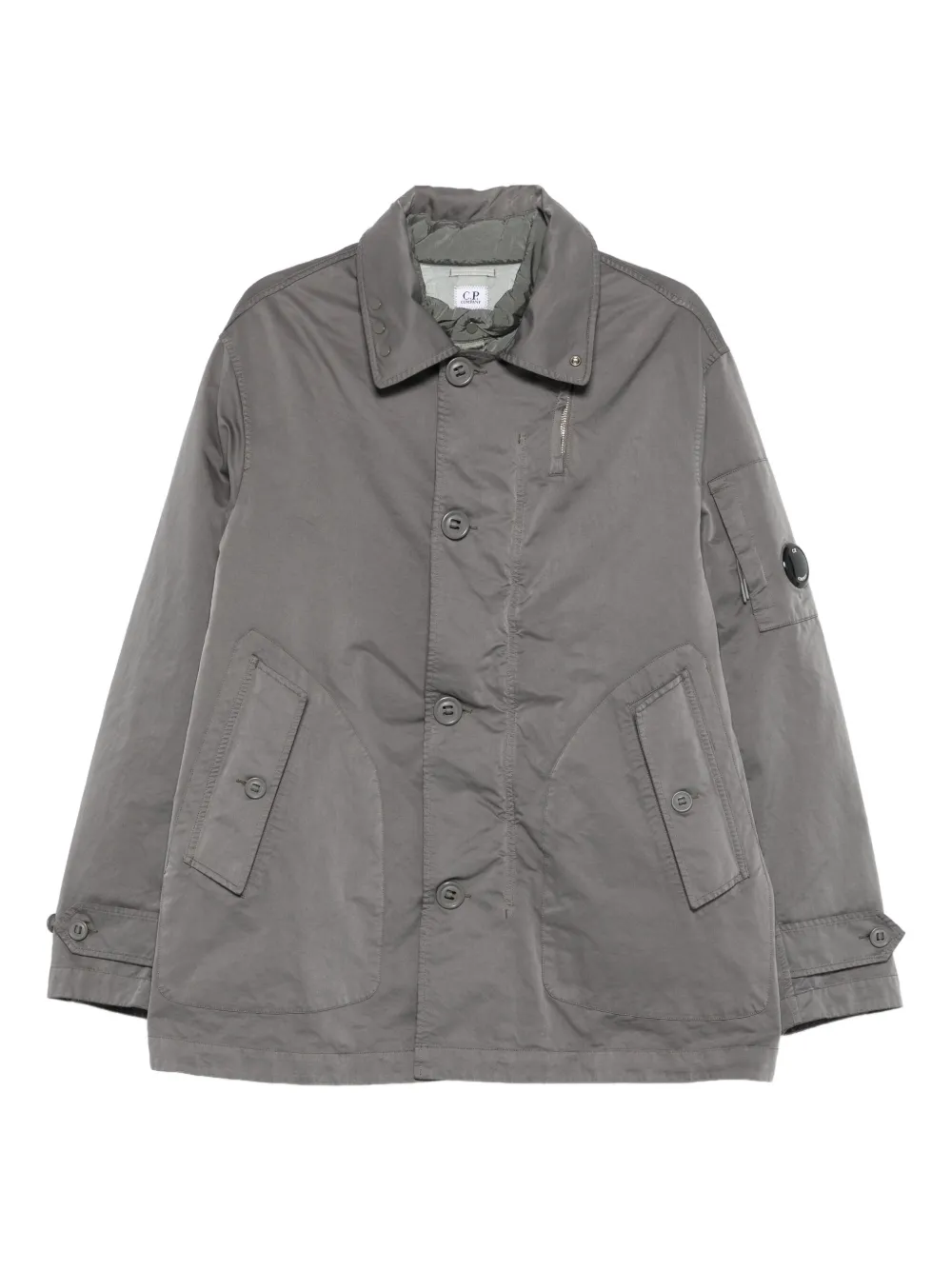 C.P. Company abrigo con botones | gris | Image 1
