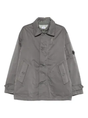 Stone Island David-TC Coat | Green | FARFETCH