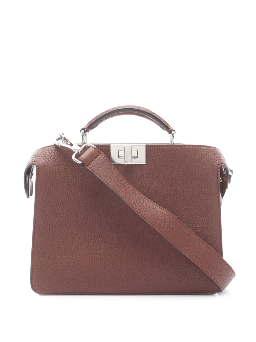 かめこ様 新品 未使用 フェンディ　FENDI ピーカブー　スモール ピーカブー ISeeU スモール カーフレザー ブラック | Fendi