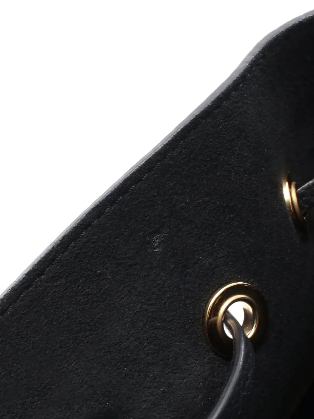 Pre-owned Louis Vuitton 2021-2025 Monogram Mahina Constellation Bella Bucket Bag In Black