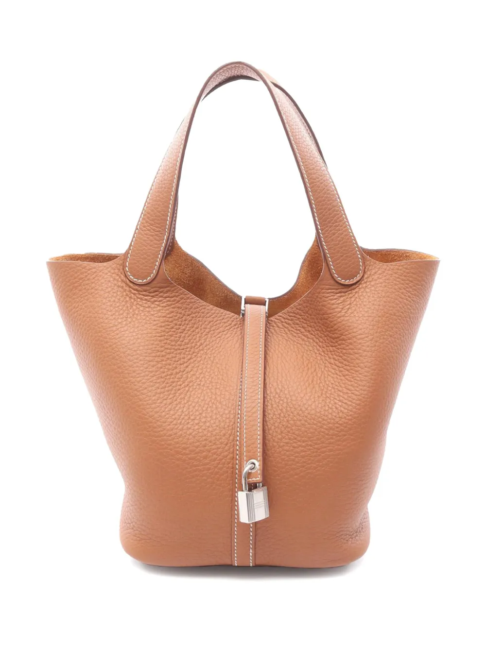 Hermès Pre-Owned 2025 Clemence Picotin Lock 22 handbag | Brown | Image 1