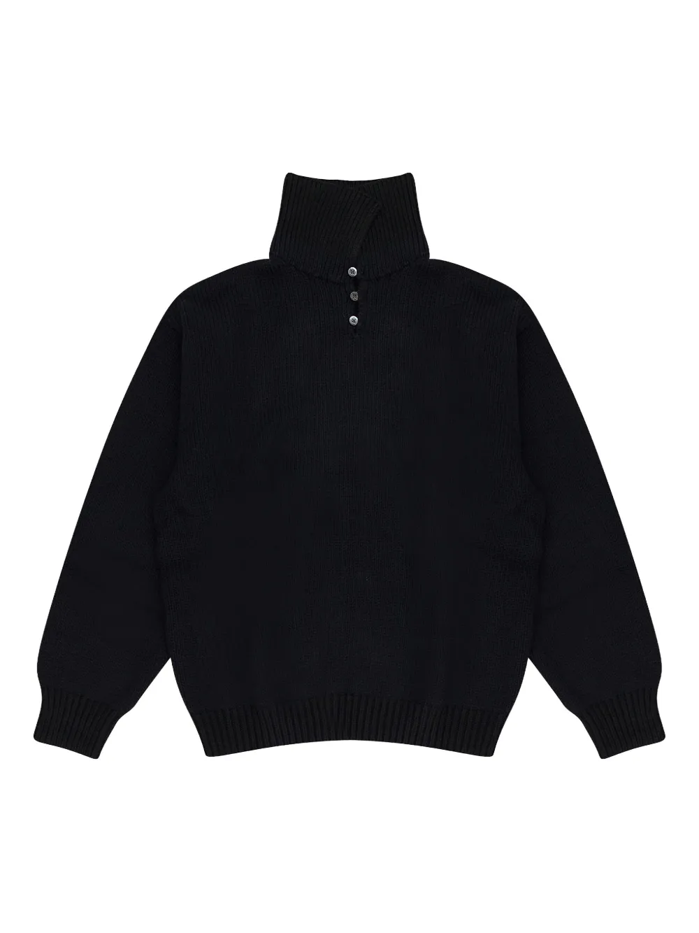 Aimé Leon Dore button-fastening turtleneck sweater | Blue | Image 1