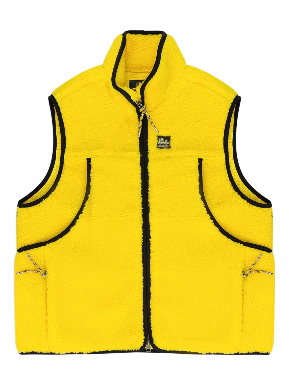 Aimé Leon Dore unisphere fleece field vest | Yellow | Image 1