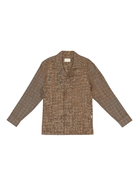Aimé Leon Dore jacquard button-down shirt