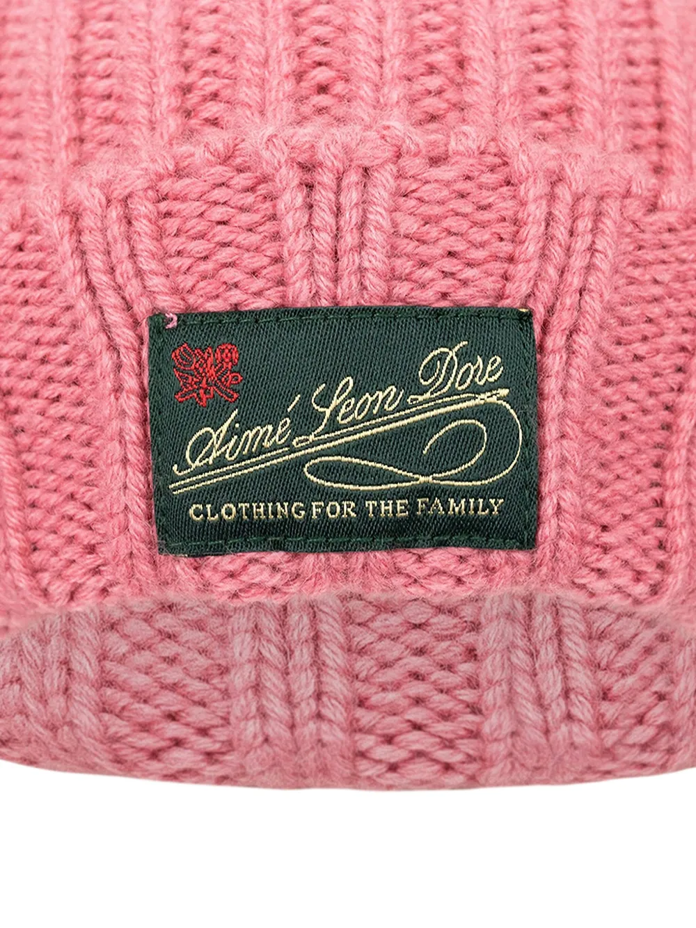Aimé Leon Dore Geribbelde muts - Roze