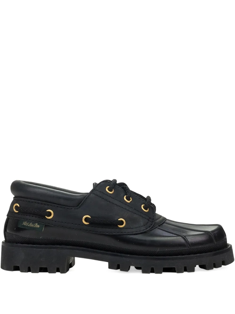 Aimé Leon Dore Papia boat shoes | Black | Image 1