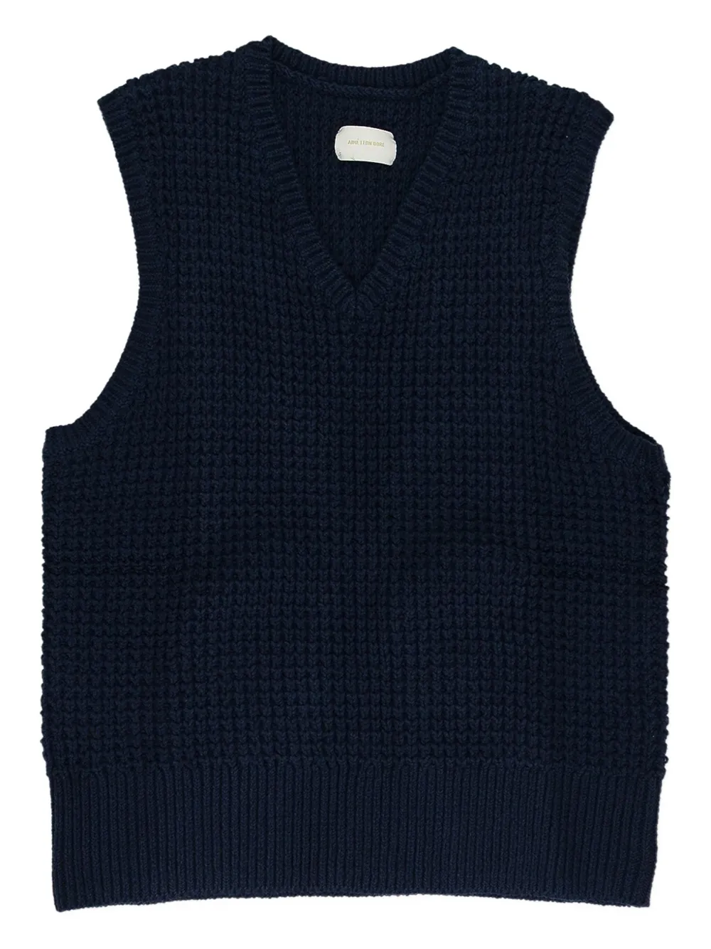 Aimé Leon Dore top de tejido gofrado con cuello en V | azul | Image 1