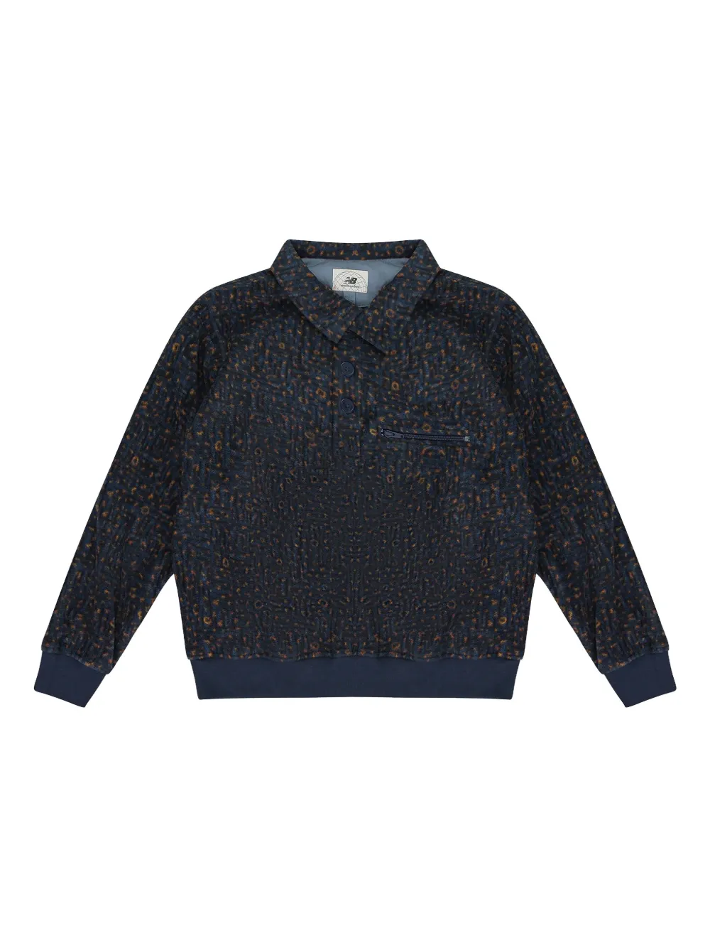 Aimé Leon Dore geometric-pattern sweater | Black | Image 1