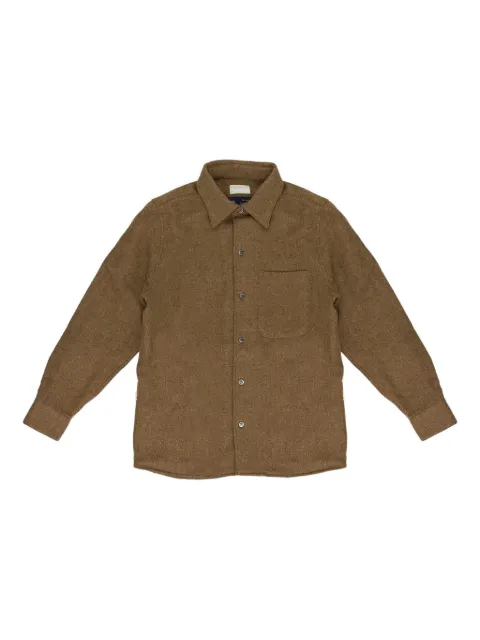 Aimé Leon Dore button-down merino wool shirt