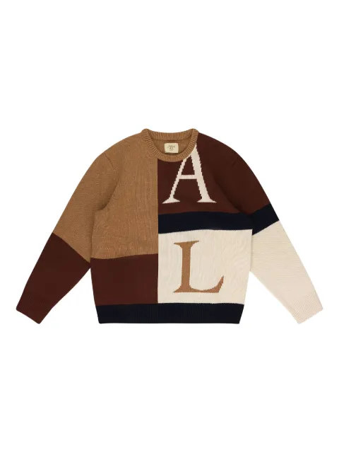 Aimé Leon Dore x Franck Pellegrino colourblock sweater