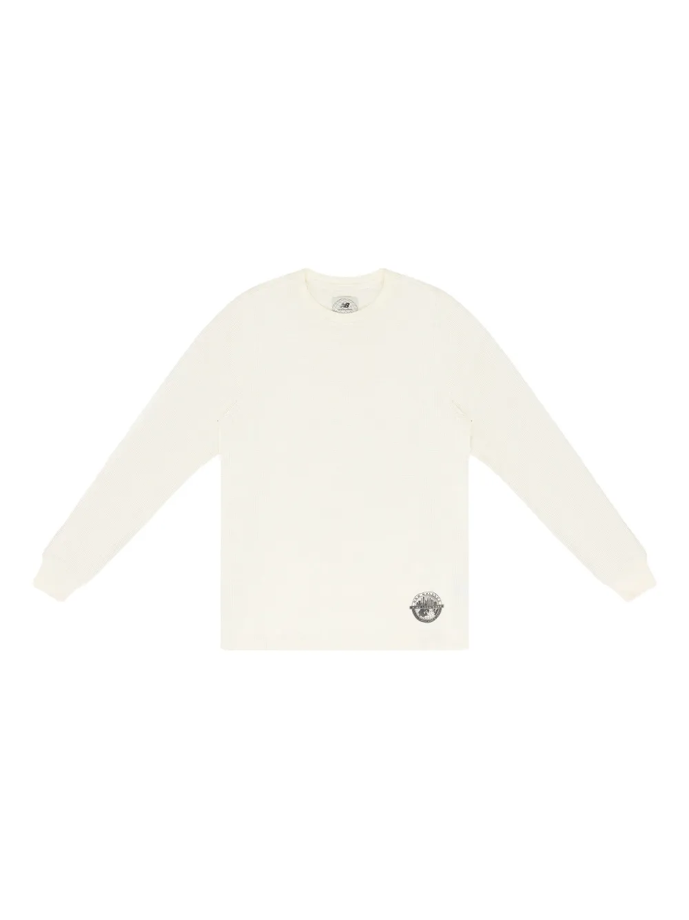Aimé Leon Dore Ausgeblichenes Chino Langarmshirt | Weiß | Image 1
