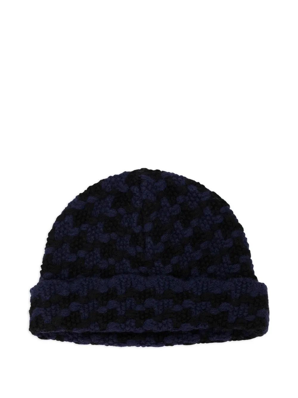 Aimé Leon Dore houndstooth beanie | Black | Image 1