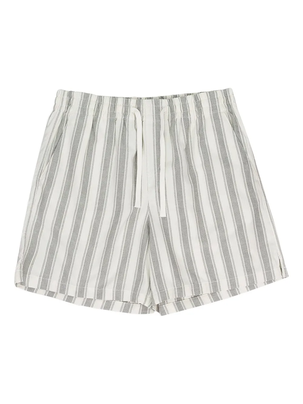 Aimé Leon Dore striped-pattern drawstring shorts | Green | Image 1