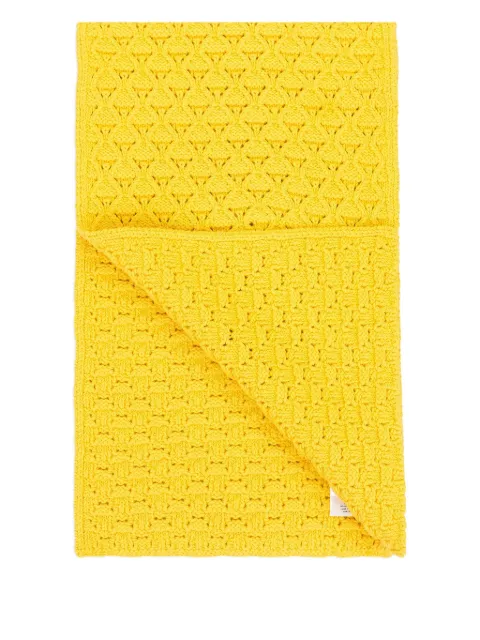 Aimé Leon Dore eyelet-knit scarf