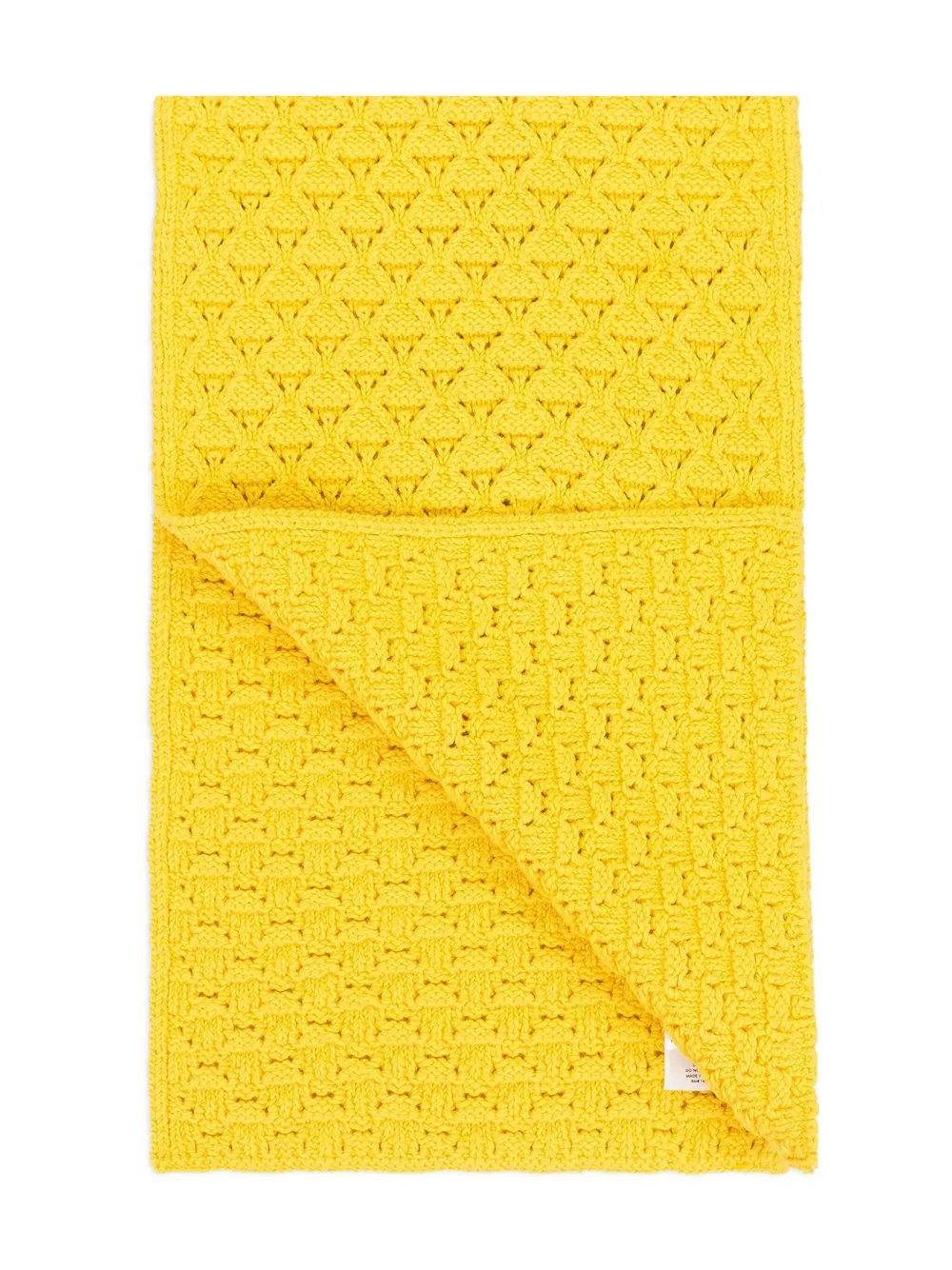 Aimé Leon Dore bufanda tejida con ojales | amarillo | Image 1
