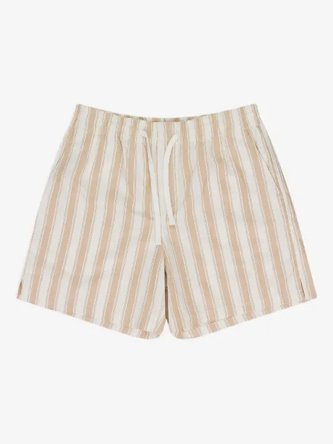 Aimé Leon Dore striped-pattern drawstring shorts