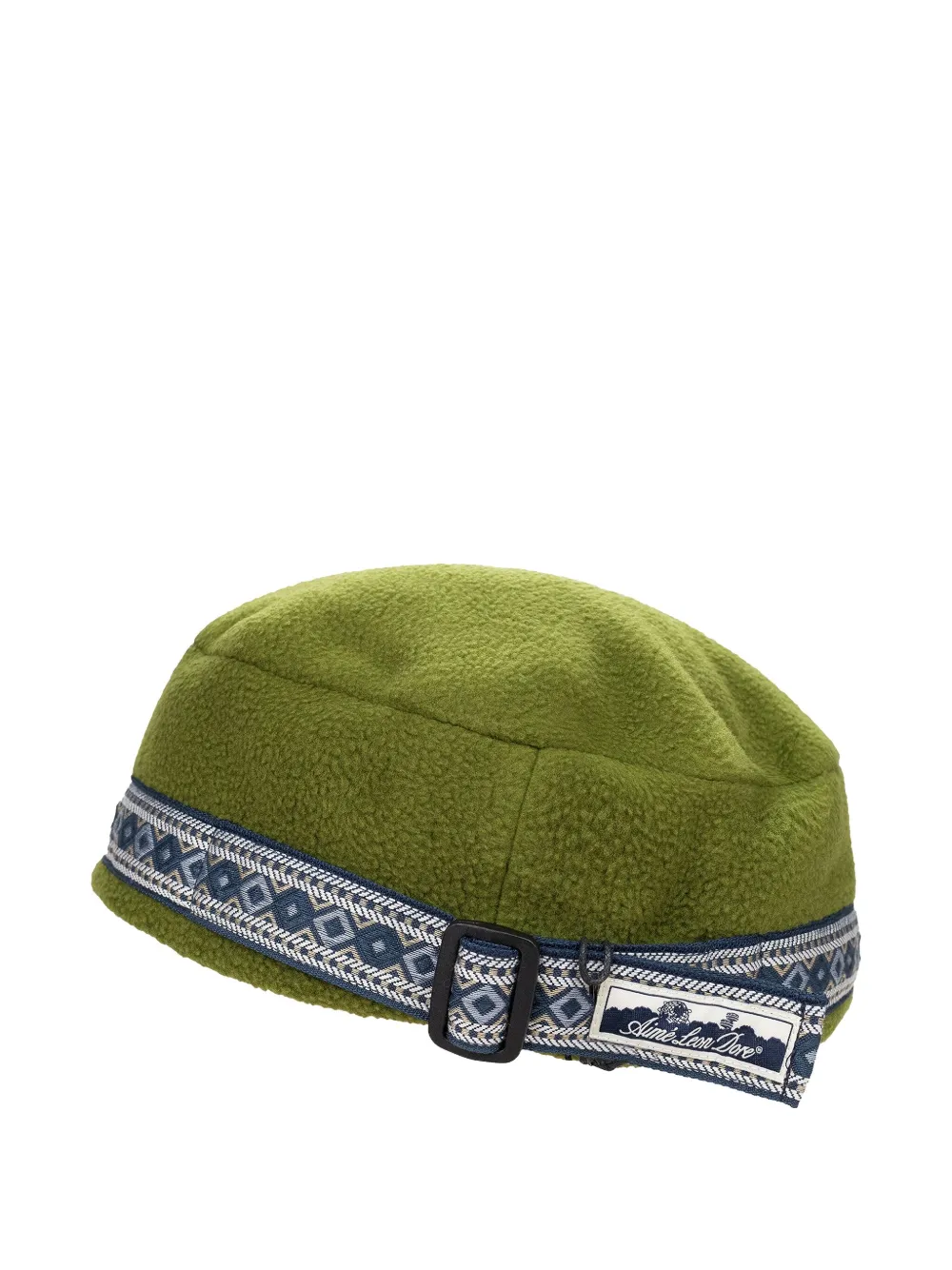 Aimé Leon Dore fleece trim beanie | Green | Image 1