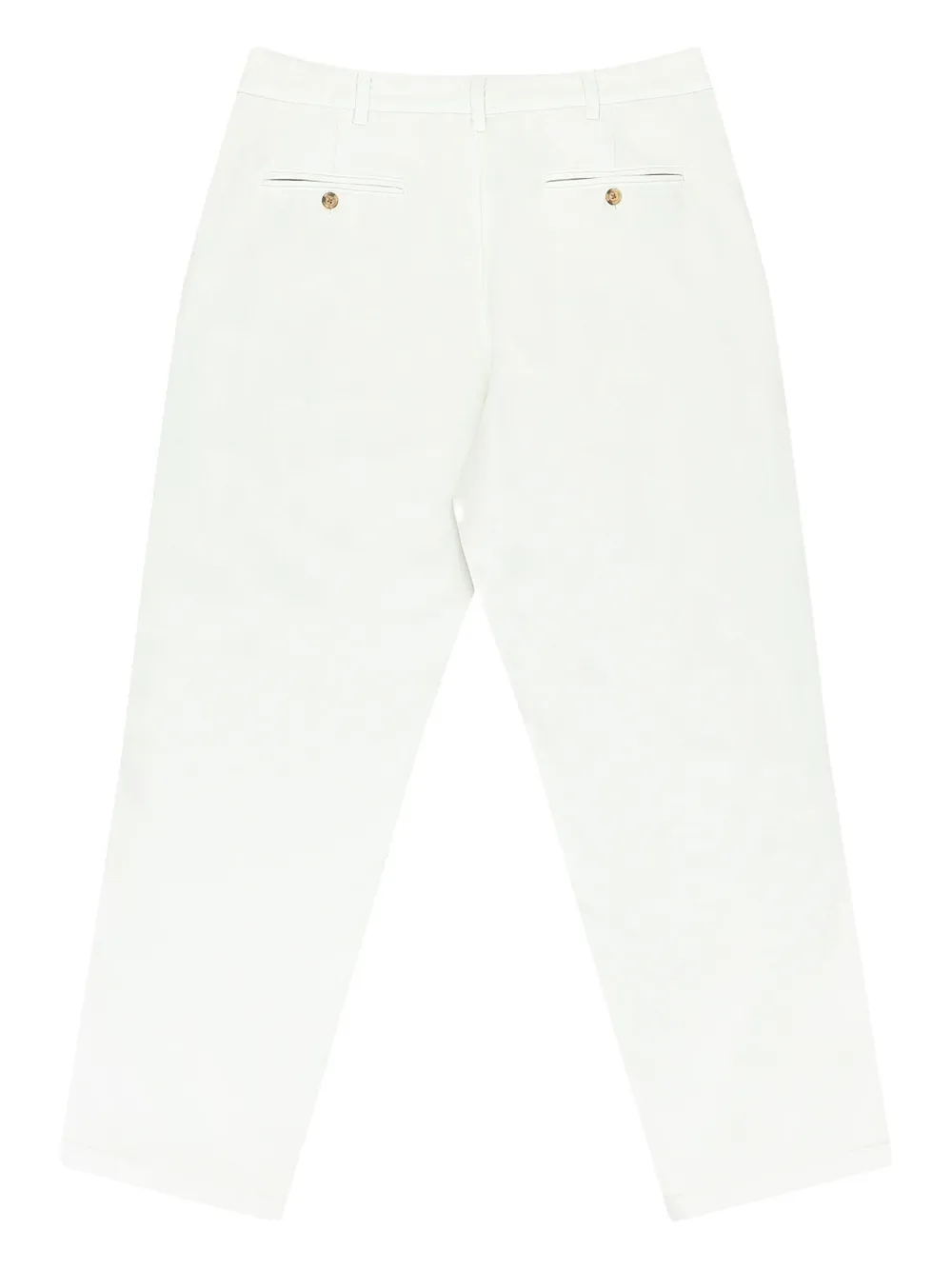 Aimé Leon Dore garment-dyed belt-loops trousers - Wit