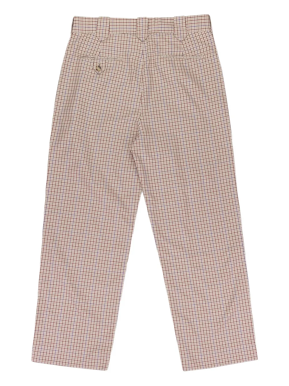 Aimé Leon Dore WESTERN HERITAGE geruite broek - Bruin