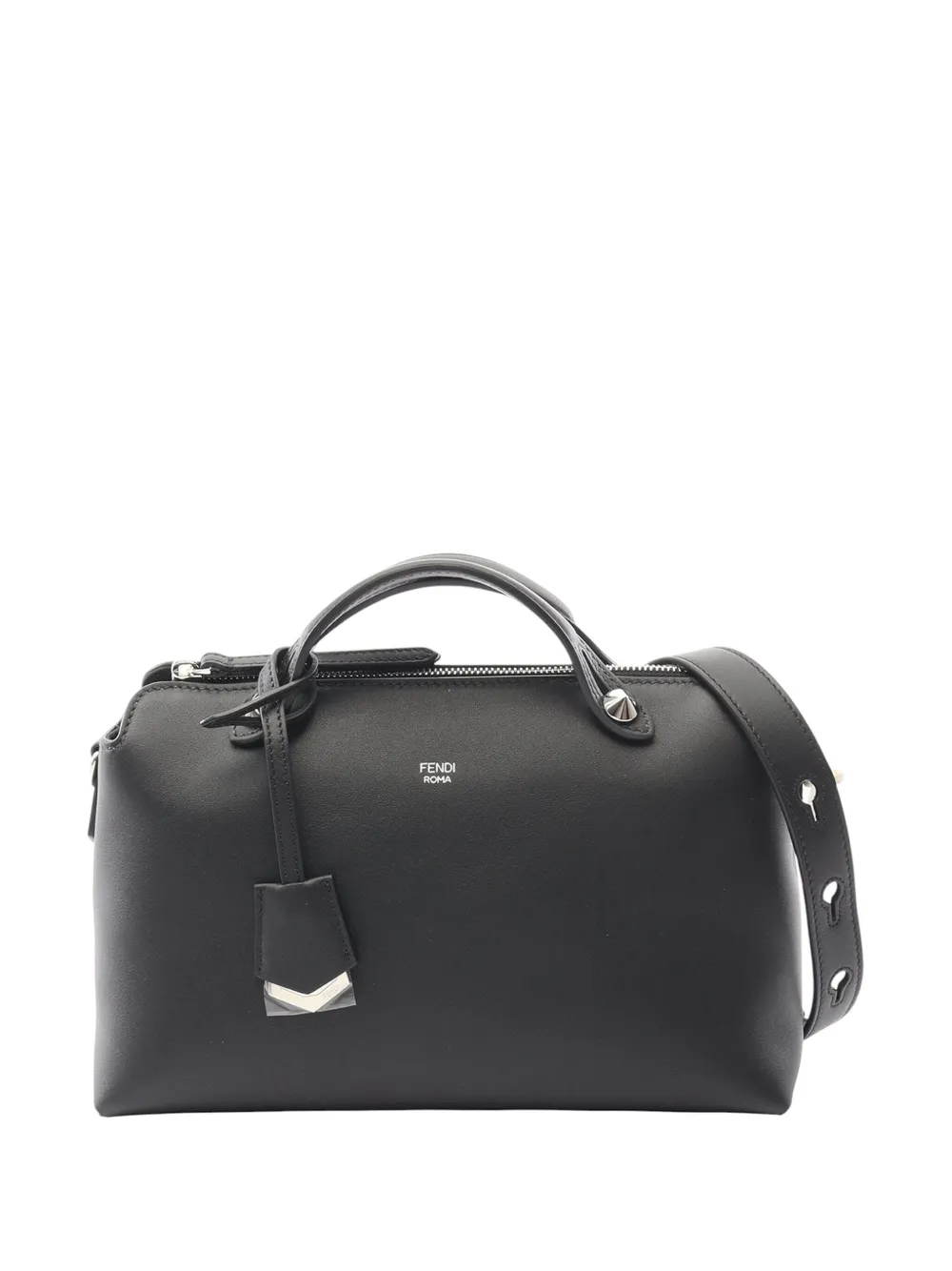 Fendi Pre-Owned 2018-2025 Medium Leather By The Way satchel | Black | Image 1