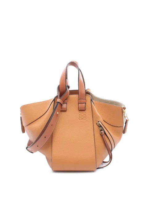 Loewe Pre-Owned bolsa satchel Hammock pequeña de piel 2010-2025 