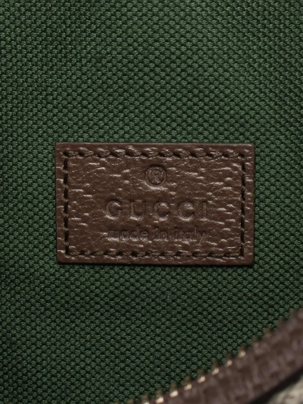 Pre-owned Gucci 2016-2025 Gg Supreme Ophidia Shoulder Bag In Brown