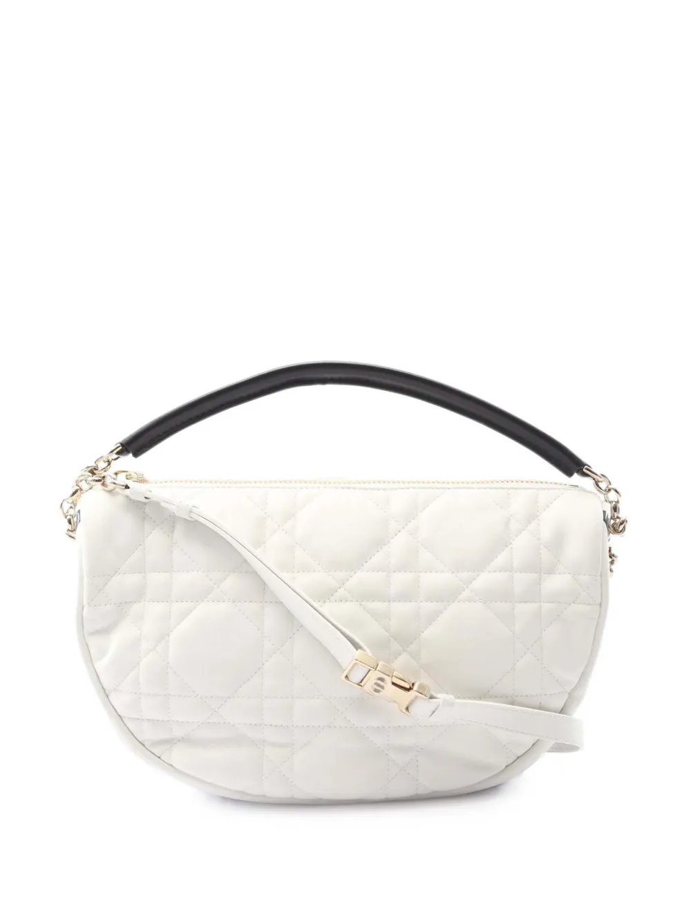 Christian Dior Pre-Owned 2010-2025 ミディアム ラムスキン カナージュ ディオール ヴァイブ ホーボー Christian Dior Pre-Owned 2010-2025 ミディアム ラムスキン カナージュ ディオール ヴァイブ ホーボー