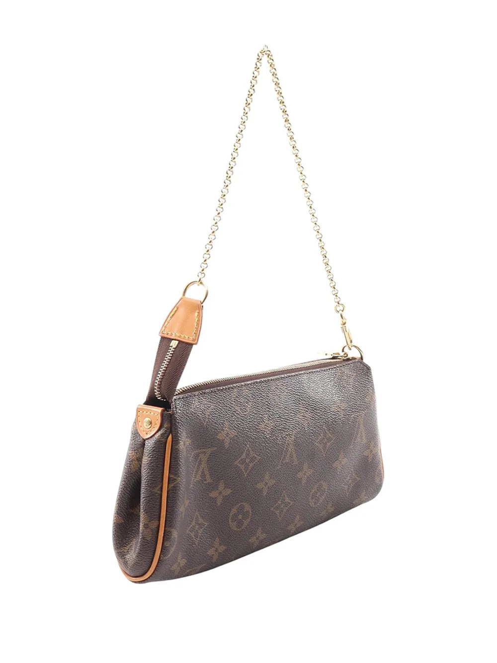 Pre-owned Louis Vuitton 2013 Monogram Eva Satchel In Brown