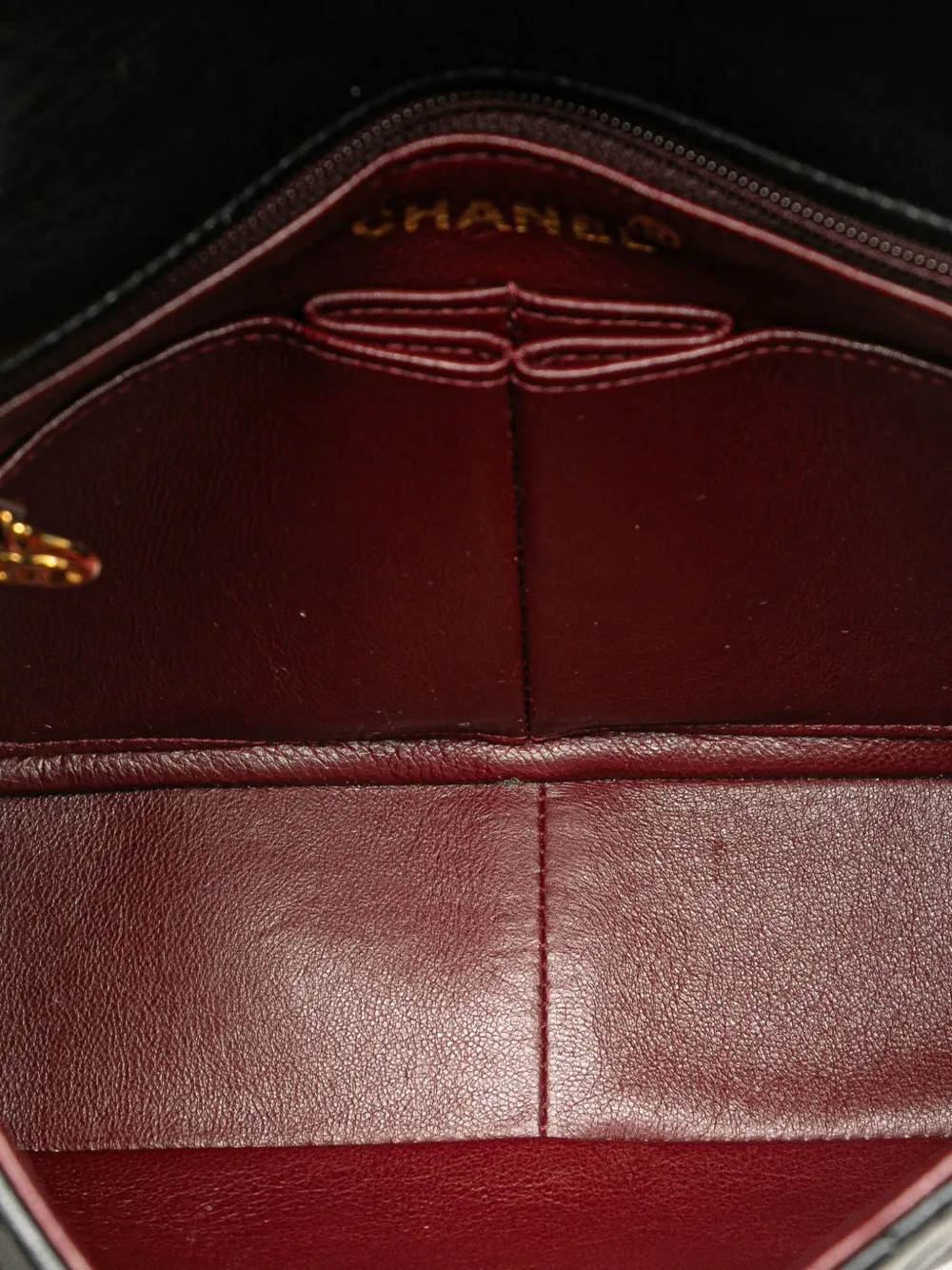 1989-1991 Small Square Quilted Lambskin Flap Crossbody Bag